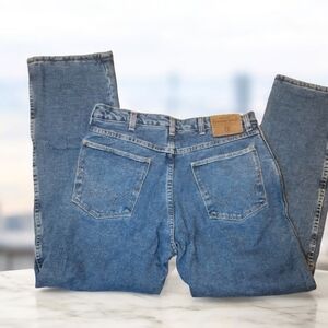 Insulated 34X30 Wrangler Blue Denim Jeans